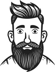 Vintage Fashion Icon Man Vector Design