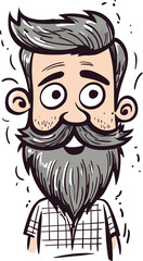 Urban Lifestyle City Explorer Wanderer Adventure Discovery Man Vector Sketch