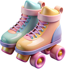 roller-skate-shoes-pastel--from-the-90-s---aesthet