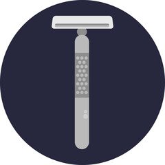 The Razor icon in the Barber Shop category pays homage to the classic tool that has been a staple of barbershops for generations. - obrazy, fototapety, plakaty