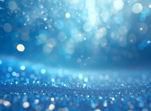 Light blue glitter background