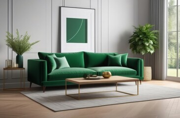 green living room