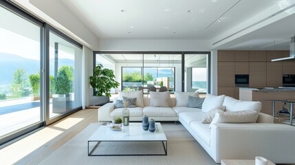 Fototapeta premium Modern Living Room Interior