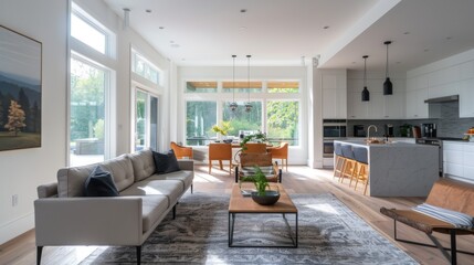 Fototapeta premium Modern Living Room Interior