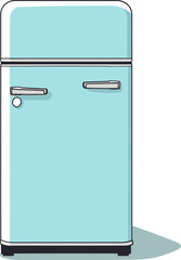 Stylish Refrigerator Vector with Modern Design