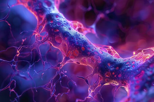 Systemic Vasculitis Blood Vessels Under Siege. Multicolor Neon Visualization of Inflammation.