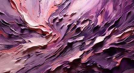 Abstract liquid marble background, pink wavy texture, 3d illustration