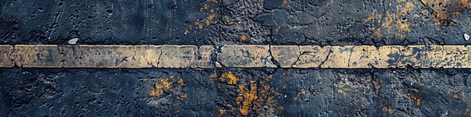 Immerse yourself in the urban vibe with a gritty pavement road texture background, reflecting the pulse of city life.