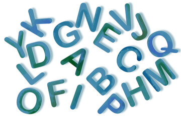 English alphabet 