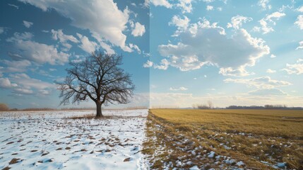 Spring Equinox Conceptual Scene