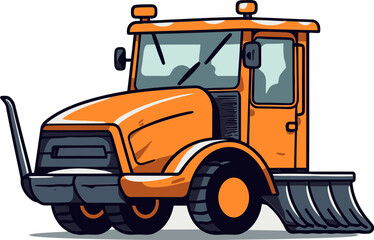 Embracing the Elegance of Snowplow Vector Illustration: Techniques & Tips