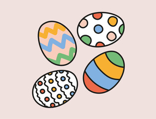 Colorful Easter Eggs