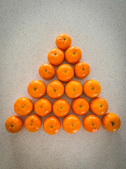 tangerine pyramid