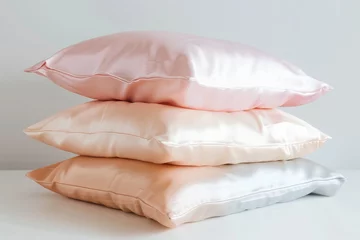 Fototapeten Pillowcases photo on white isolated background © Aditya