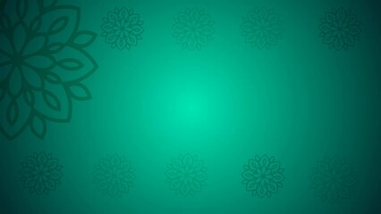 Abstract Golden mandala art 4k video footage, Floral vintage decorative element's, Mandala animation with seamless looping, Editable background.