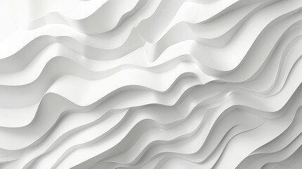 White abstract texture. Vector background 3d paper art style can be used in cover design, book design, poster, cd cover, flyer, website backgrounds or advertising. 