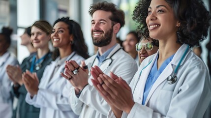 Healthcare Team Celebrating Success