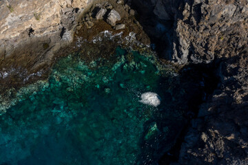 Aerial View of Marazul, El Balito with Ocean and Cliffs, Tenerife