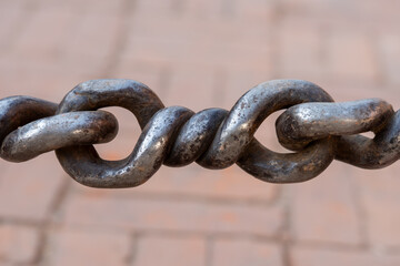 Wrought Iron Chain Link