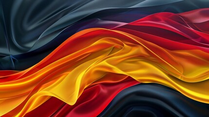 German Flag Abstract Interpretation - 761439369