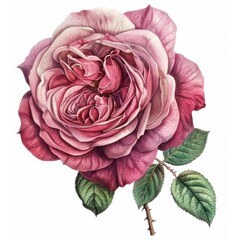 rose drawing, roses flowers botanical illustration