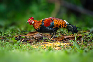 Red Junglefowl (Male), Gallus Gallus