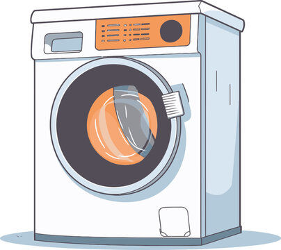 Brighter Days Cleaner Closets Washing Machine Graphic