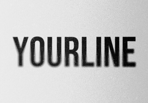 Old Cinema Text Effect