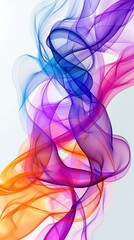 abstract image of creative colorful wave with curvy line with texture