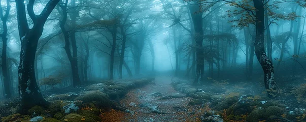 Foto op Canvas Misty forest © Влада Яковенко