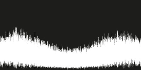 Vector halftone dots. Black dots on white background.