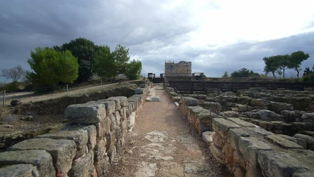 Zippori National Park The city of Zippori (Sepphoris) A Roman Byzantine period city . Israel, Lower Galilee,