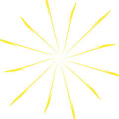 Sunlight,fireworks,zoom motion effect,bright color trail,manga speed frame concept. Light speed, moving stars, radial overlay vector background.