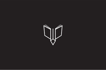 Book & Pen logo