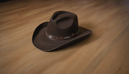 Fototapeta na wymiar Cowboy hat cut out