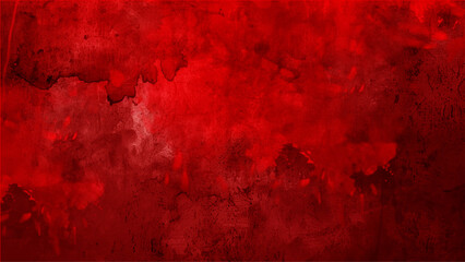 dark red Grunge Decorative Dark Red Stucco Wall Background. grunge background with splash space. grunge red wall. 