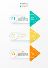 Infographic template business concept with workflow.
- 761481542