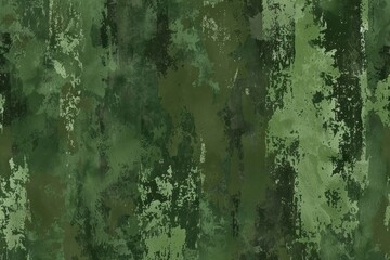 Modern green military camouflage print, seamless pattern - obrazy, fototapety, plakaty