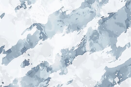 Modern snow military camouflage print, seamless pattern