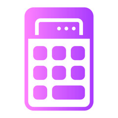 calculate gradient icon