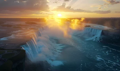 Badezimmer Foto Rückwand Niagara Falls © Annika