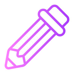 pencil gradient icon