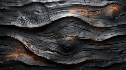 Background with a texture of dark wood. - obrazy, fototapety, plakaty