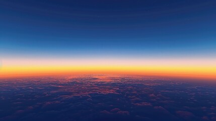 A scenic view of the sky and clouds from high above. Suitable for travel and aviation concepts