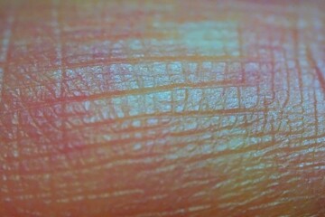 Macro photo of human skin epidermis cells