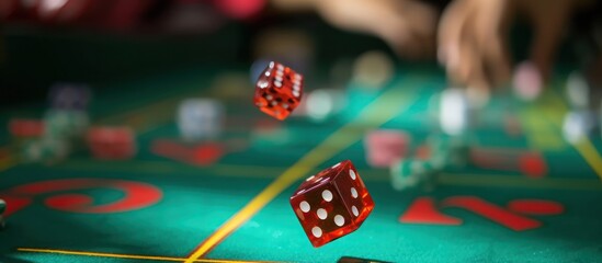 dice duatas casino table arena