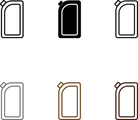 battery icon set