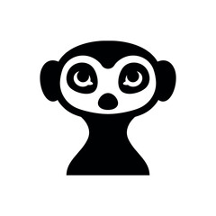Meerkat Mascot Cartoon icon