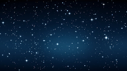 Dark blue night sky stars background