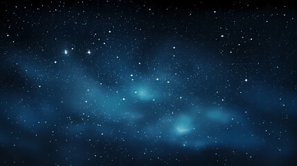 Dark blue night sky stars background